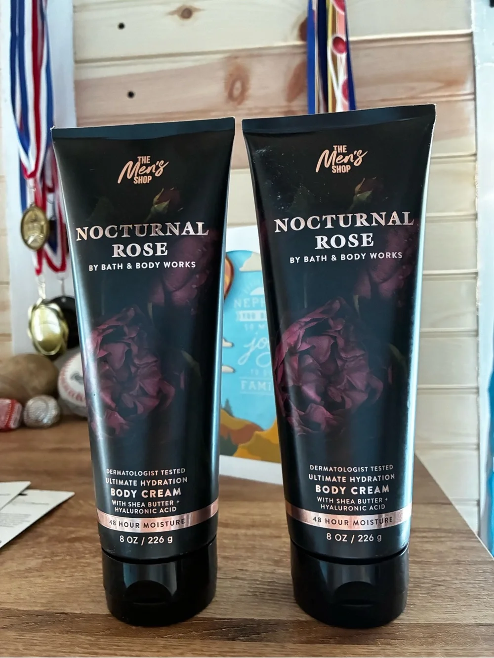 Bath & Body Works Nocturnal Rose Body Cream - Black & Dark Rose